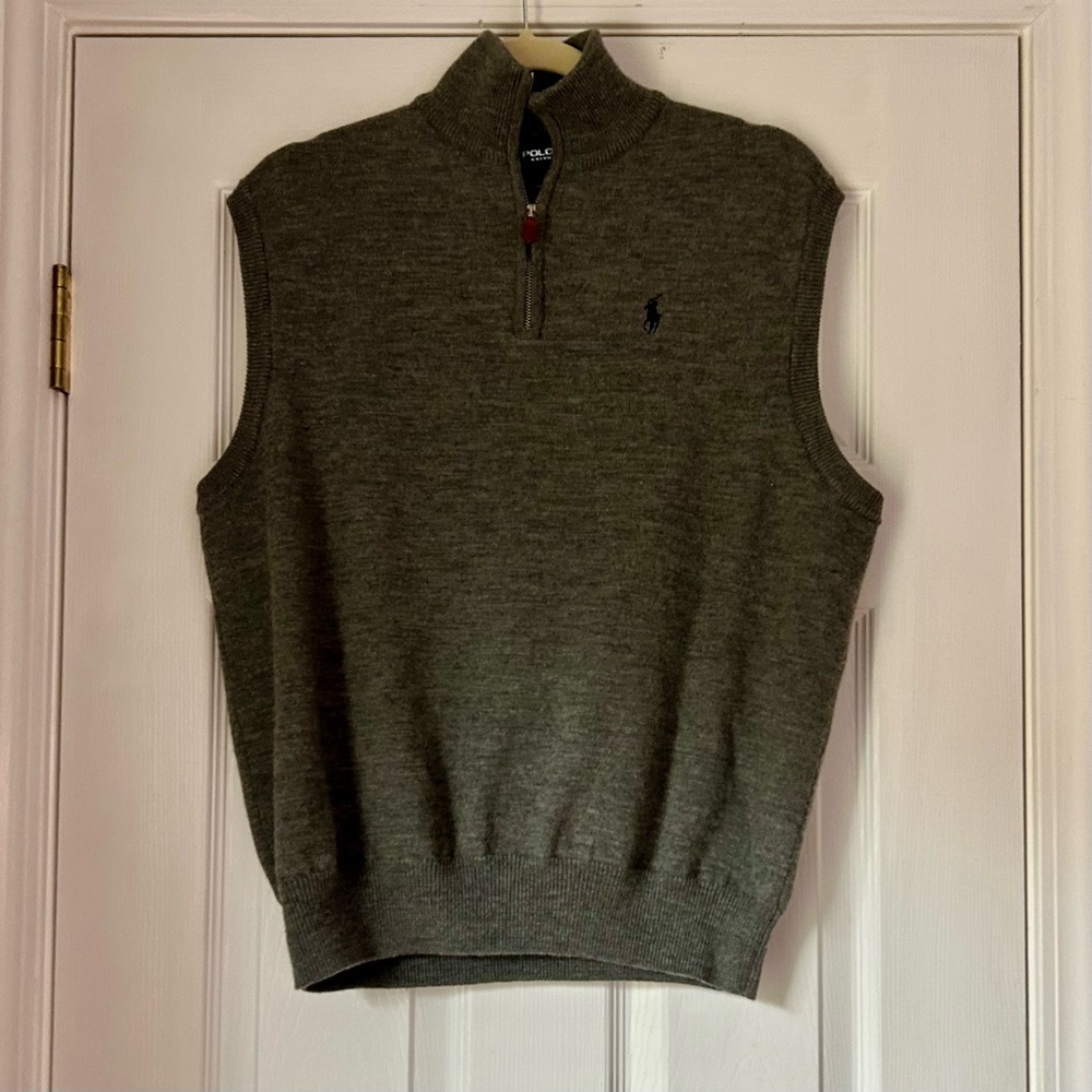 POLO GOLF Merino Wool Sweater Vest